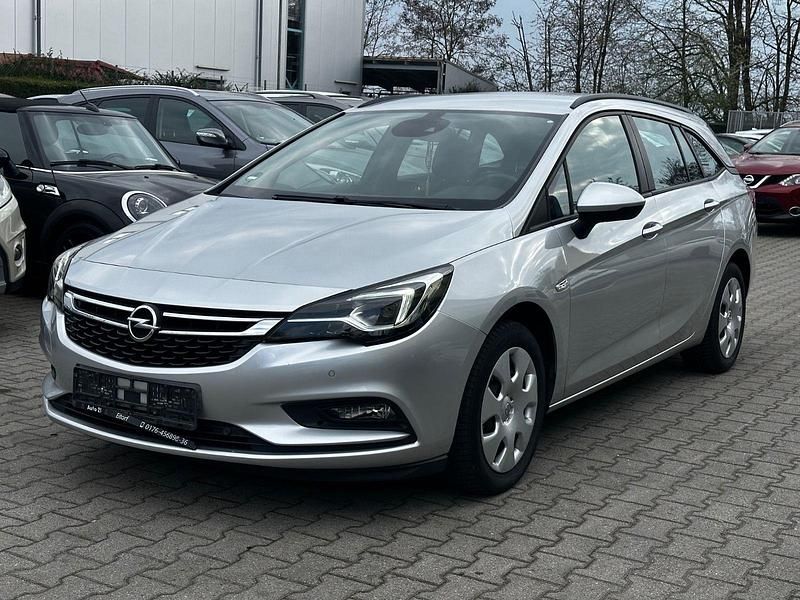 Gebraucht Opel Astra Edition 136 PS (100 kW) 2018 Silber Kombi