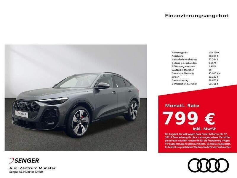 Schwarz Neu 2025 Audi SQ5 Sportback S-Line SUV | 105.750 € - Bild 1/4