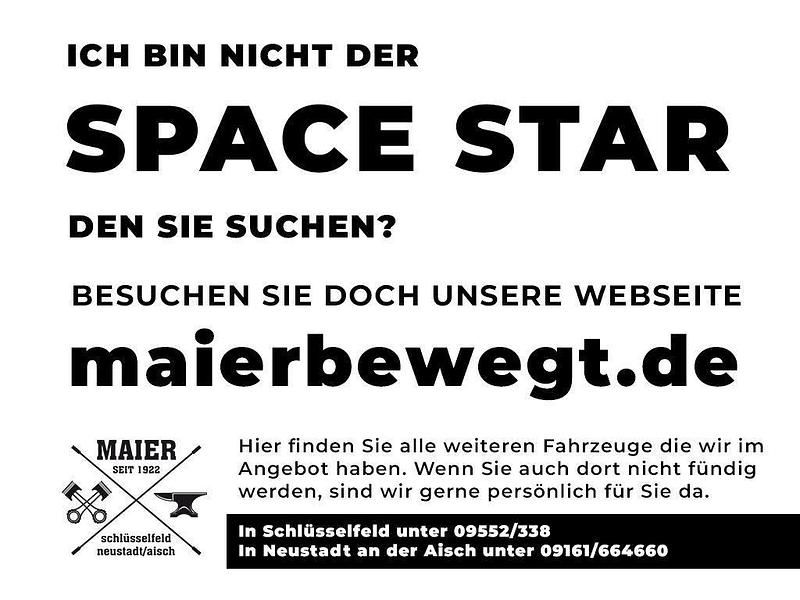 Neu Mitsubishi Space Star Select 71 PS (52 kW) 2025 S) (weiss Kleinwagen