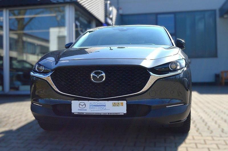 Gebraucht Mazda CX-30 Selection 122 PS (89 kW) 2022 Machine grey (metallic) SUV