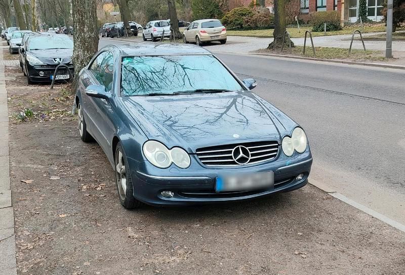 Gebraucht Mercedes CLK200 2004 Blau Coupé