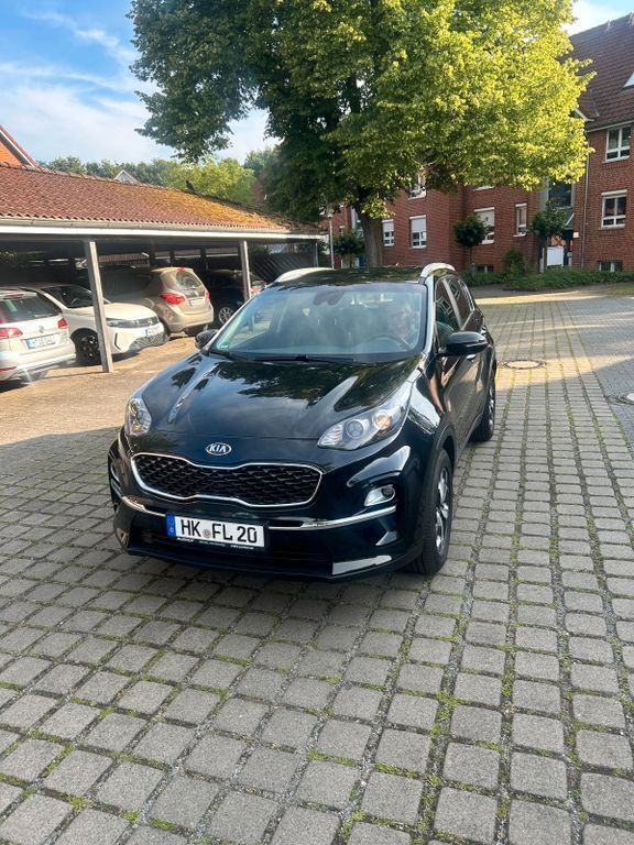 Schwarz Gebraucht 2020 Kia Sportage SUV | 17.500 € (Superpreis) - Bild 1/4