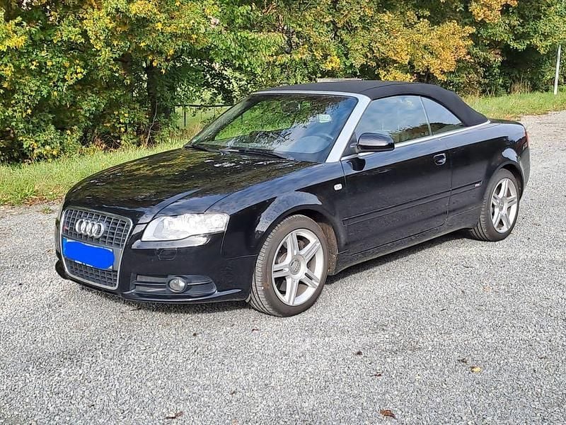 Schwarz Gebraucht 2008 Audi A4 Cabriolet Ambiente Cabrio | 5.000 € (Superpreis) - Bild 1/4
