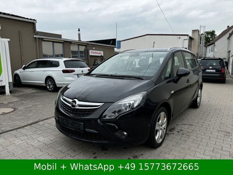 Schwarz Gebraucht 2012 Opel Zafira Tourer Edition Van / Kleinbus | 5.699 € (Guter Preis) - Bild 1/4