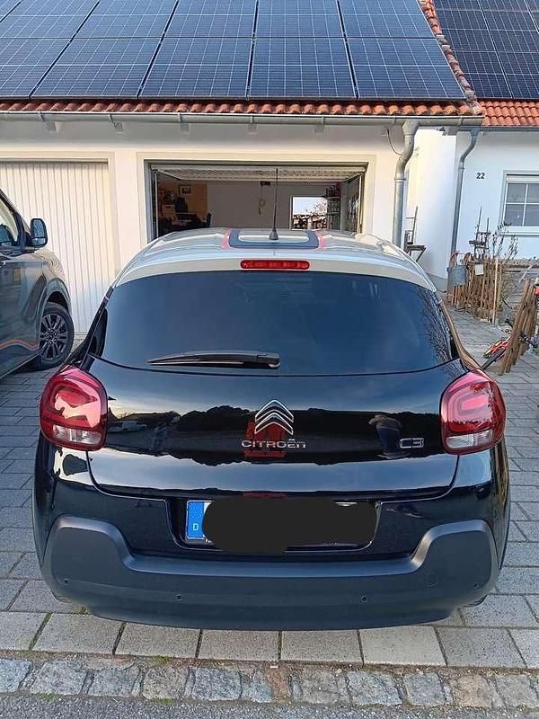 Gebraucht Citroën C3 PureTech 83 PS (61 kW) 2018 Schwarz Kleinwagen