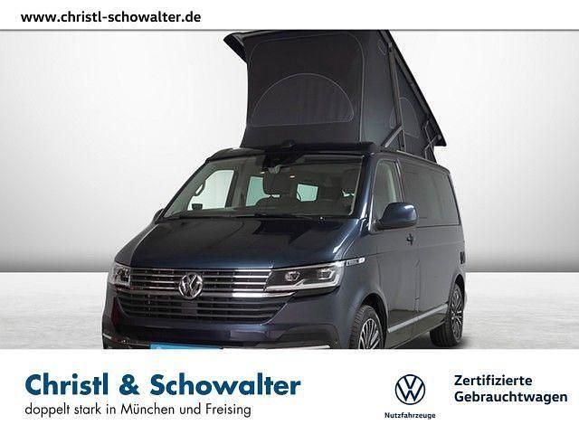 Starlight blue metallic Gebraucht 2023 VW T6.1 California Van | 72.946 € (Teuer) - Bild 1/4