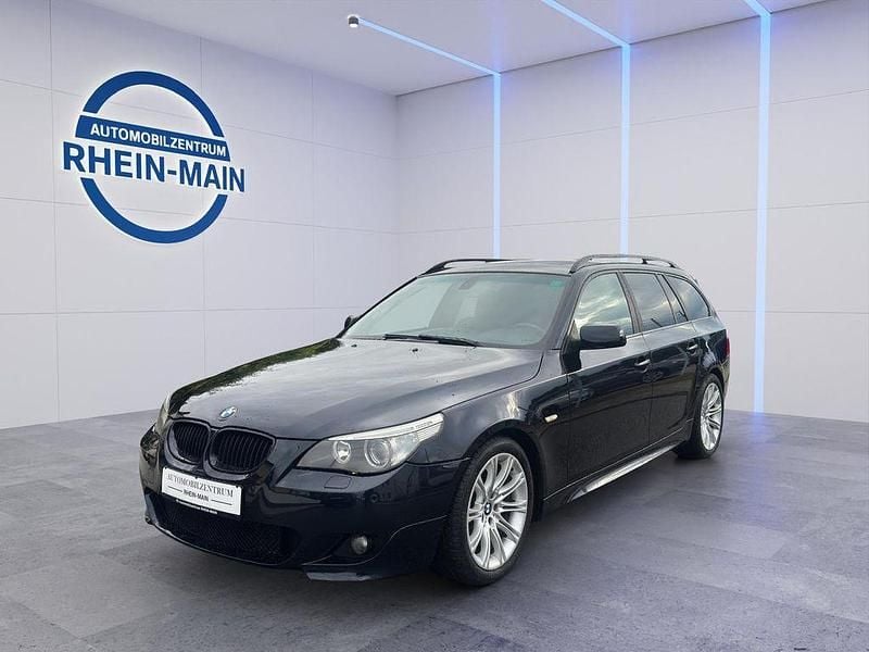 Schwarz Gebraucht 2007 BMW 525 M Sport Limousine | 8.900 € (Fairer Preis) - Bild 1/4
