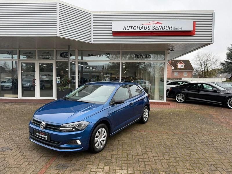 Gebraucht VW Polo Trendline 80 PS (58 kW) 2020 Blau Kleinwagen