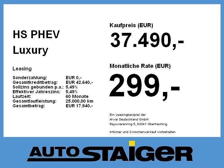Neu MG HS Luxury 272 PS (200 kW) 2026 Blau SUV