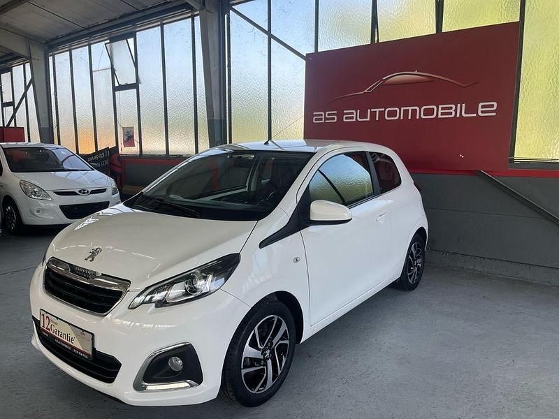 Gebraucht Peugeot 108 Allure 82 PS (60 kW) 2015 Zu lackieren weiss 068/deckend Kleinwagen