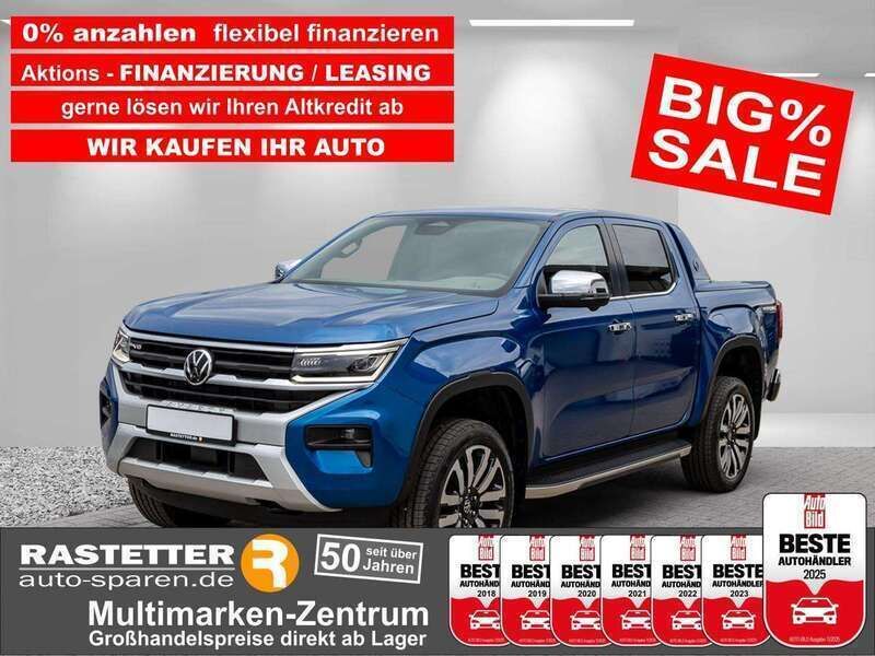 Bright blue Neu 2025 VW Amarok Aventura Abholung | 54.180 € (Superpreis) - Bild 1/4