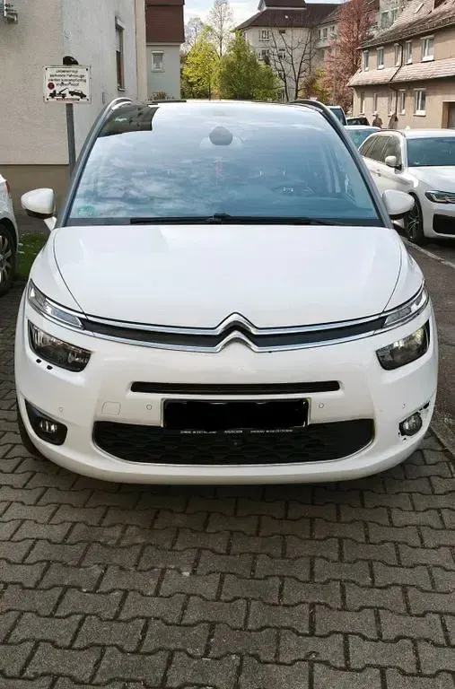 Gebraucht Citroën C4 Picasso Exclusive 156 PS (114 kW) 2014 Weiß Van / Kleinbus