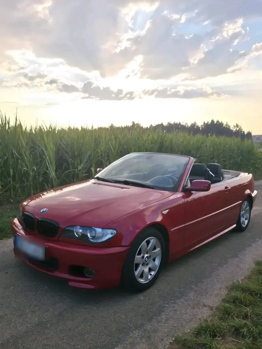 Gebraucht BMW 318 Cabriolet M Sport 143 PS (105 kW) 2003 Rot Cabrio