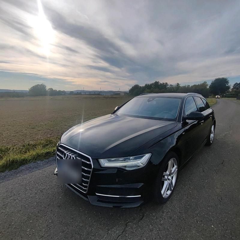 Schwarz Gebraucht 2018 Audi A6 S-Line Kombi | 21.250 € (Superpreis) - Bild 1/4