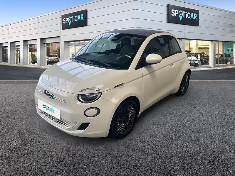 Weiß Gebraucht 2022 Fiat 500e Icon Cabrio | 18.030 € (Superpreis) - Bild 1/4