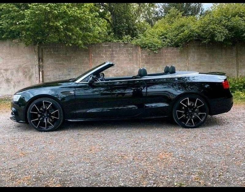 Schwarz Gebraucht 2015 Audi A5 Cabriolet S-Line Cabrio | 16.500 € (Fairer Preis) - Bild 1/2
