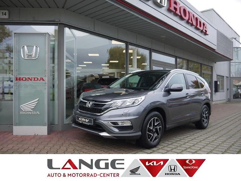 Grau Gebraucht 2018 Honda CR-V Elegance SUV | 17.995 € (Fairer Preis) - Bild 1/4