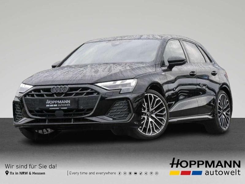 Mythosschwarz metallic Gebraucht 2025 Audi A3 S-Line Limousine | 50.790 € - Bild 1/3