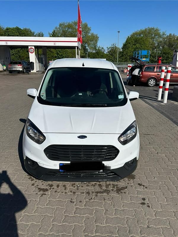 Weiß Gebraucht 2019 Ford Transit Kombi | 6.400 € (Superpreis) - Bild 1/4