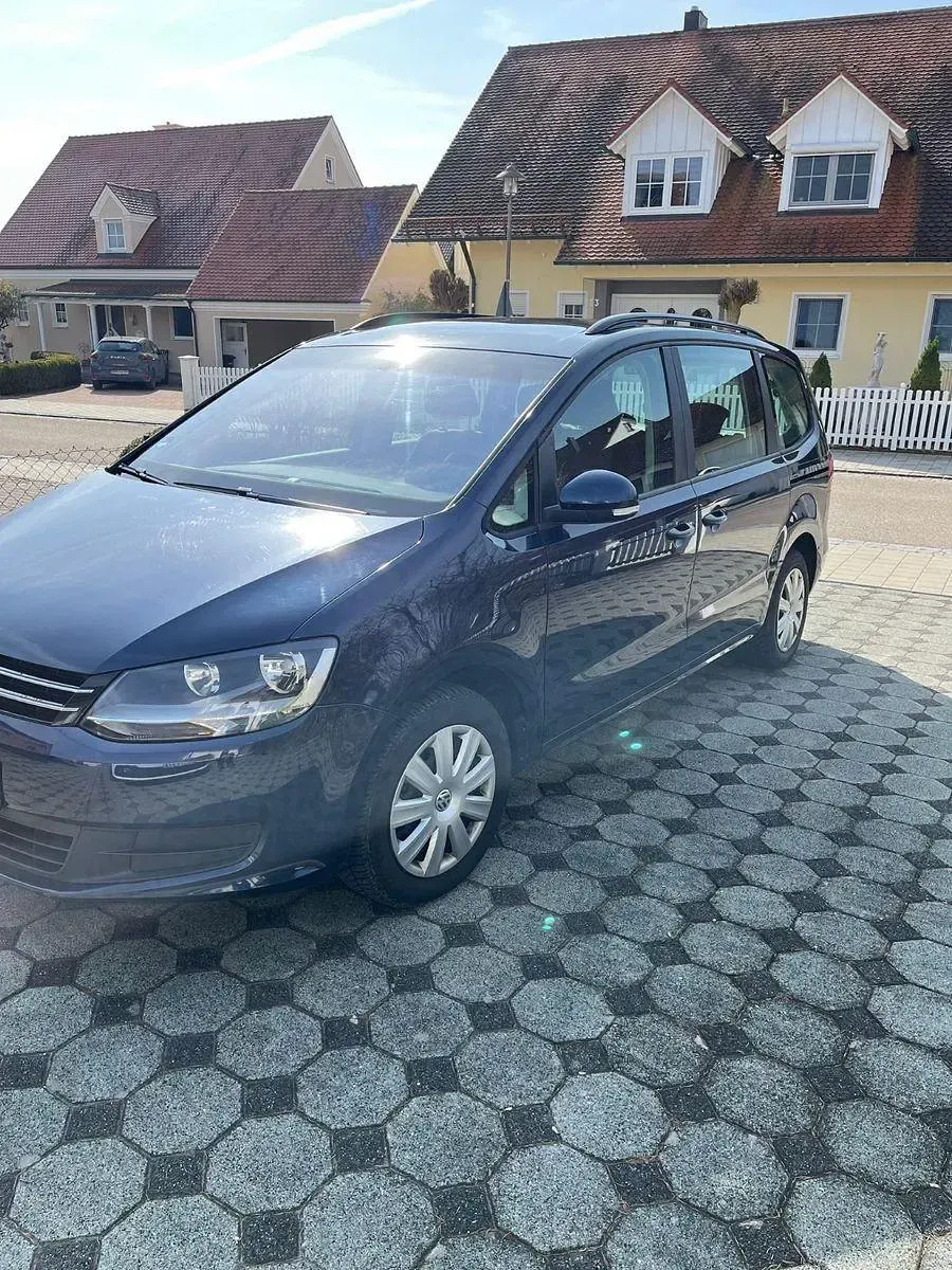 Gebraucht VW Sharan 116 PS (85 kW) 2013 Blau Van / Kleinbus