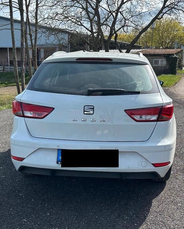 Gebraucht Seat Leon ST Style 116 PS (85 kW) 2019 Weiß Kombi