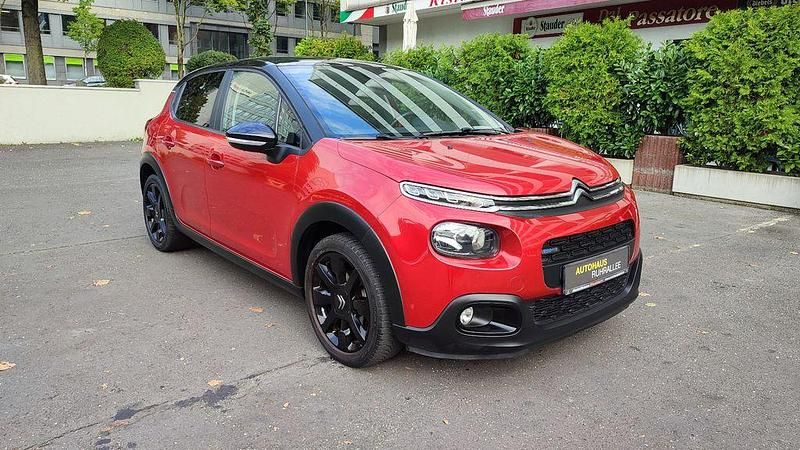 Gebraucht Citroën C3 Feel 82 PS (60 kW) 2017 Rouge rubi (metallic) Kleinwagen