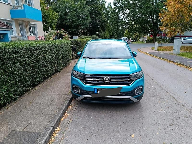 Grün Gebraucht 2021 VW T-Cross United SUV | 15.000 € (Guter Preis) - Bild 1/4