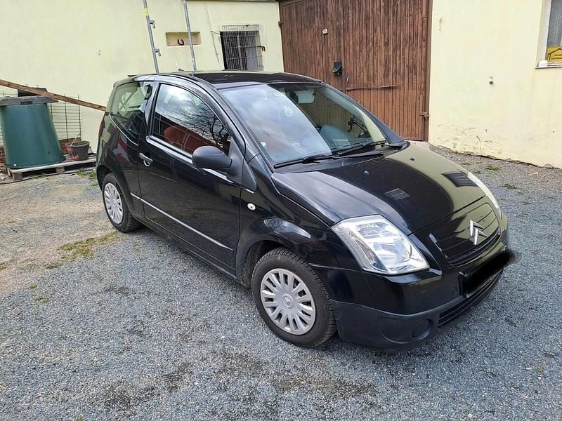 Gebraucht Citroën C2 65 PS (47 kW) 2005 Schwarz Kleinwagen