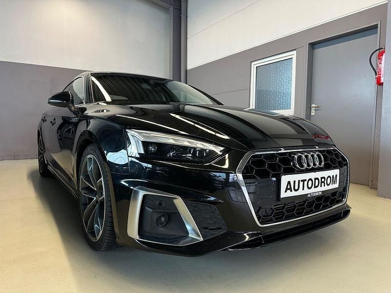 Schwarz Gebraucht 2020 Audi A5 Sportback S-Line Kleinwagen | 29.999 € (Fairer Preis) - Bild 1/4