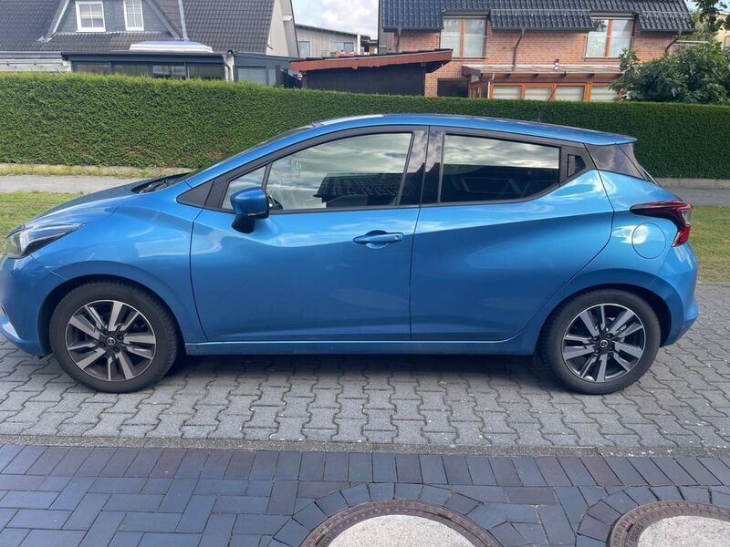 Blau Gebraucht 2019 Nissan Micra N-Way Kleinwagen | 10.850 € (Fairer Preis) - Bild 1/4