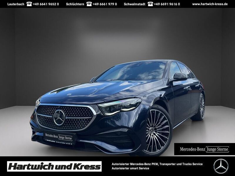 Nautikblau lack Gebraucht 2024 Mercedes E450 Advanced Plus Limousine | 73.490 € (Fairer Preis) - Bild 1/4