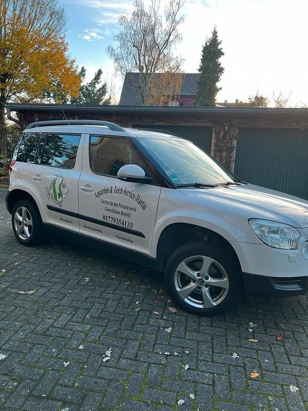 Gebraucht Skoda Yeti 105 PS (77 kW) 2010 Weiß SUV