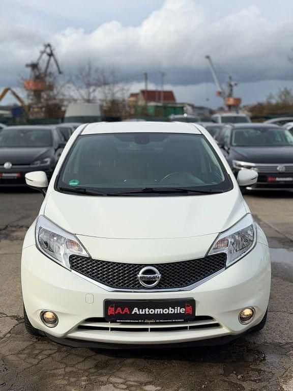 Gebraucht Nissan Note Acenta 98 PS (72 kW) 2014 Weiß Kleinwagen