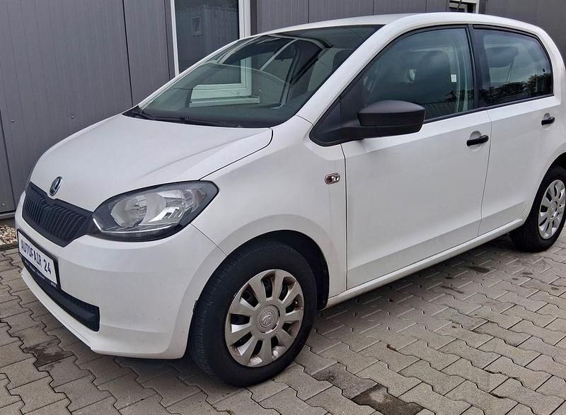 Weiß Gebraucht 2016 Skoda Citigo Kleinwagen | 4.350 € (Guter Preis) - Bild 1/4