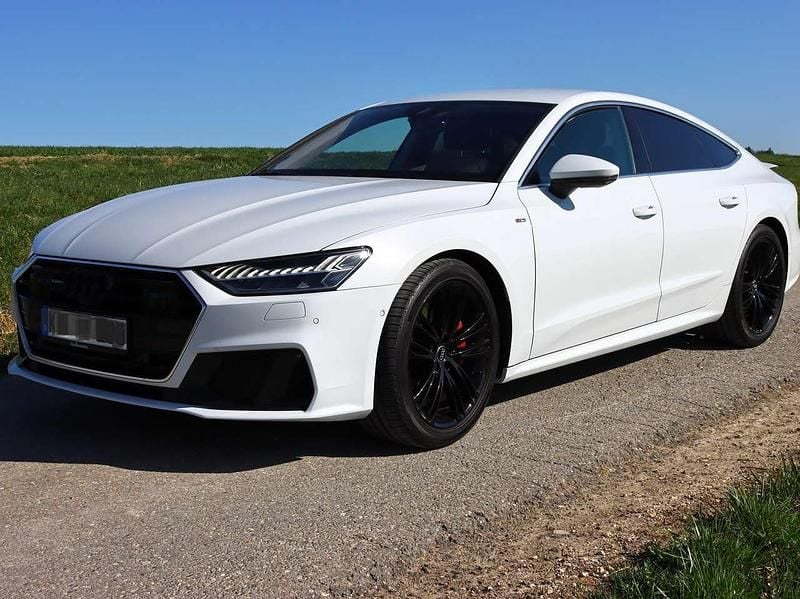 Weiß Gebraucht 2018 Audi A7 Kleinwagen | 35.900 € (Guter Preis) - Bild 1/4