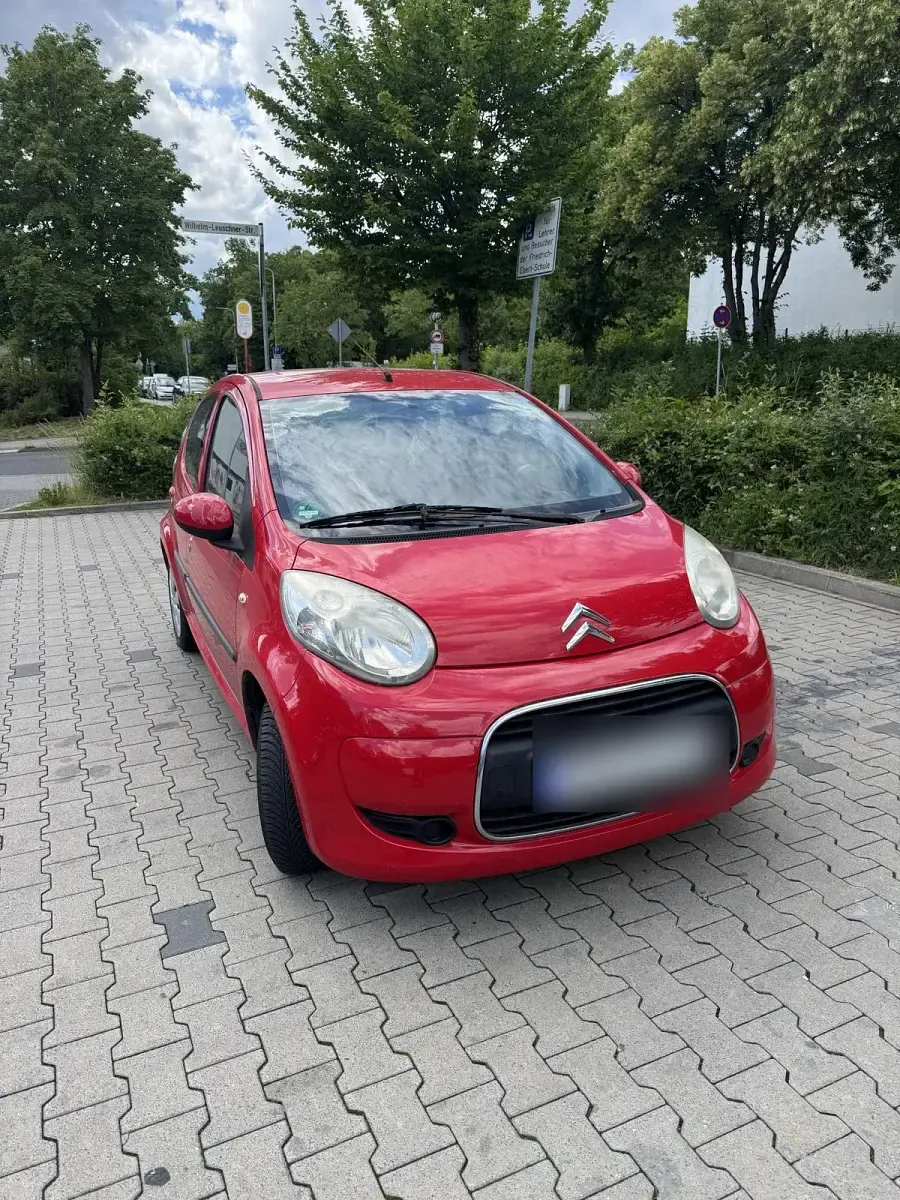 Gebraucht Citroën C1 68 PS (50 kW) 2009 Rot Kleinwagen