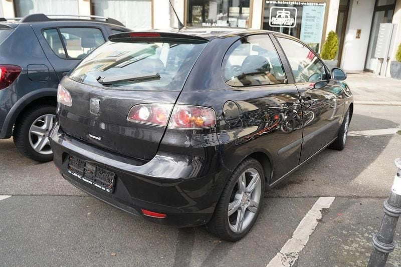 Gebraucht Seat Ibiza 86 PS (63 kW) 2008 Schwarz Kleinwagen
