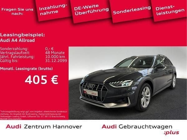 Grau (h1 manhattangrau metallic) Gebraucht 2023 Audi A4 Allroad Ambiente Kombi | 36.451 € (Fairer Preis) - Bild 1/4