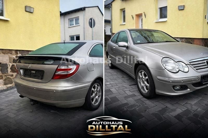 Silber Gebraucht 2007 Mercedes C180 Coupé | 4.995 € (Guter Preis) - Bild 1/4