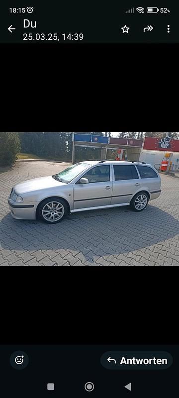 Gebraucht Skoda Octavia vRS 180 PS (132 kW) 2004 Silber Kombi