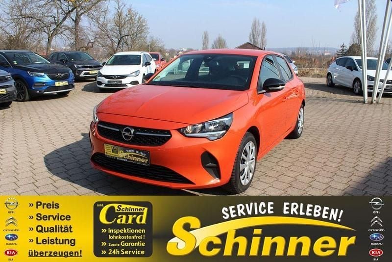 Gebraucht Opel Corsa-e Edition 100 kW (136 PS) 2022 Power orange metallic Kleinwagen