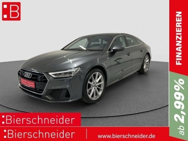Grau Gebraucht 2021 Audi A7 Sportback S-Line Kleinwagen | 38.750 € (Superpreis) - Bild 1/4