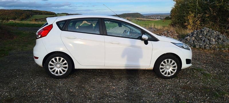 Gebraucht Ford Fiesta Trend 80 PS (58 kW) 2017 Weiß Kleinwagen