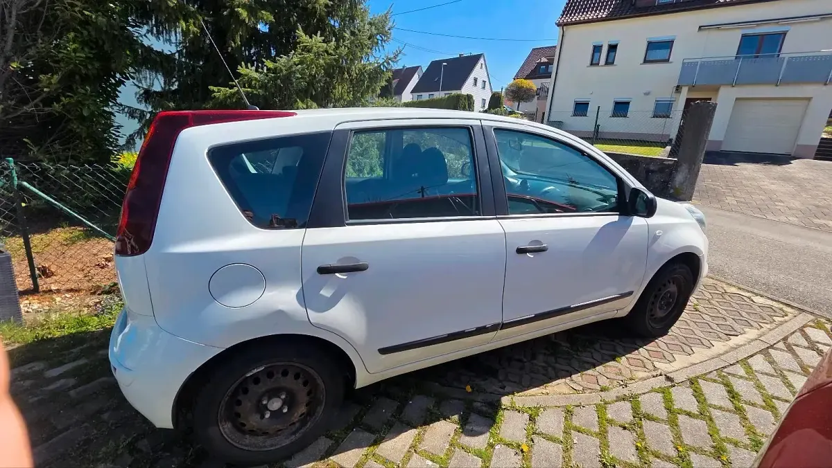 Gebraucht Nissan Note 88 PS (64 kW) 2007 Weiß Kleinwagen