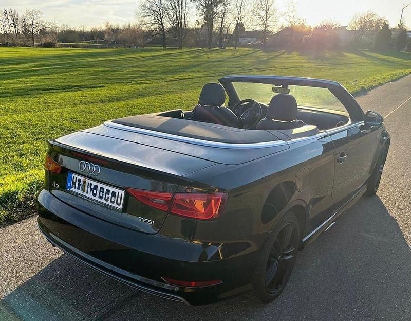 Gebraucht Audi A3 Cabriolet Attraction 116 PS (85 kW) 2016 Schwarz Cabrio