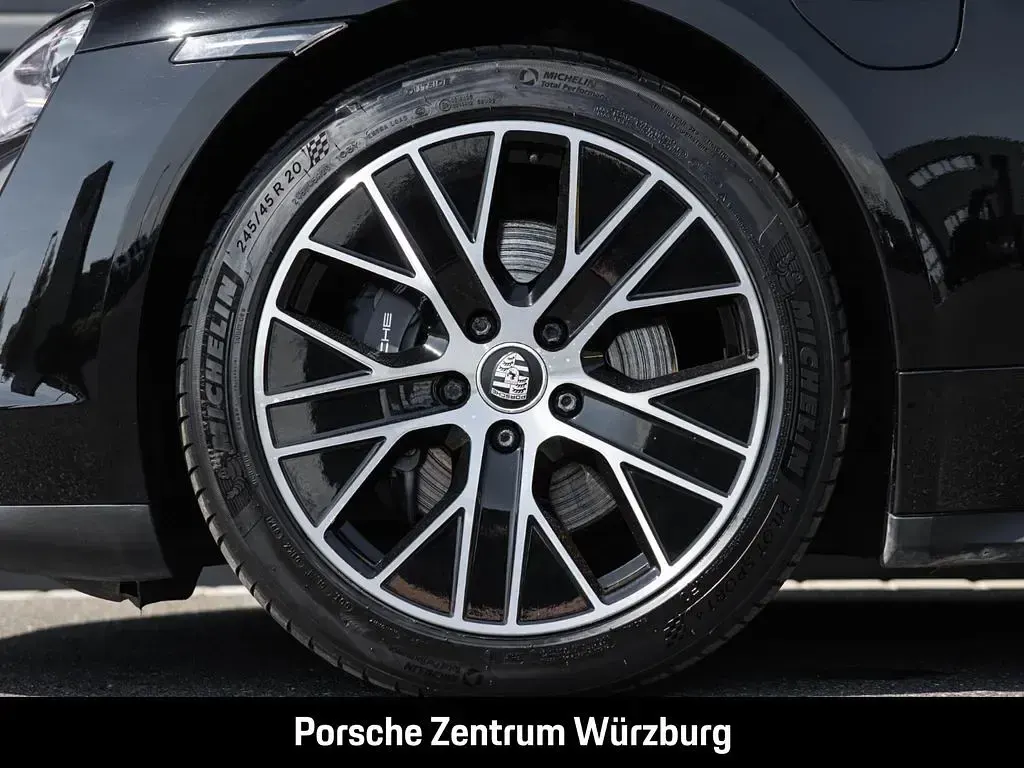 Gebraucht Porsche Taycan 350 kW (476 PS) 2021 Schwarz Limousine