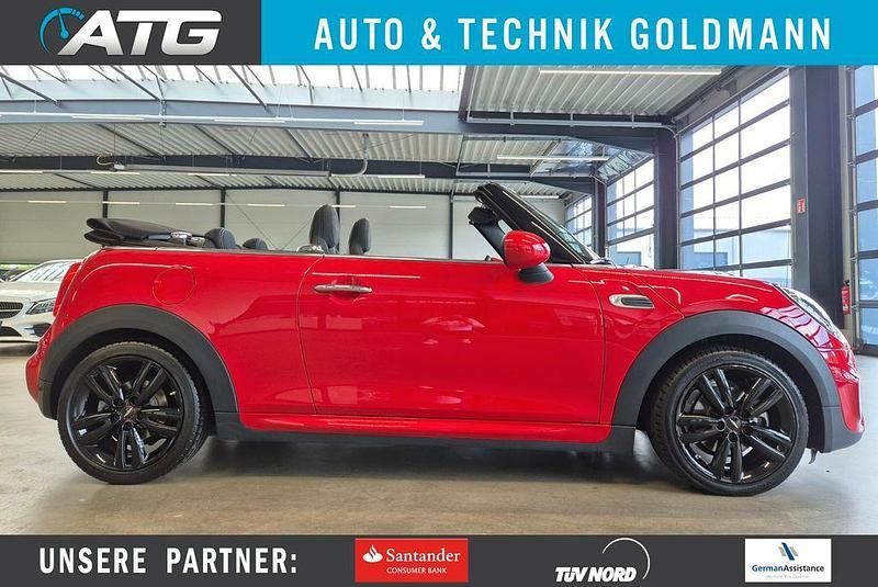 Rot Gebraucht 2018 Mini John Cooper Works Cabriolet Cabrio | 19.490 € (Fairer Preis) - Bild 1/4