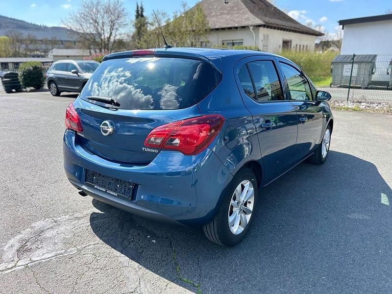 Gebraucht Opel Corsa 101 PS (74 kW) 2017 Blau Kleinwagen