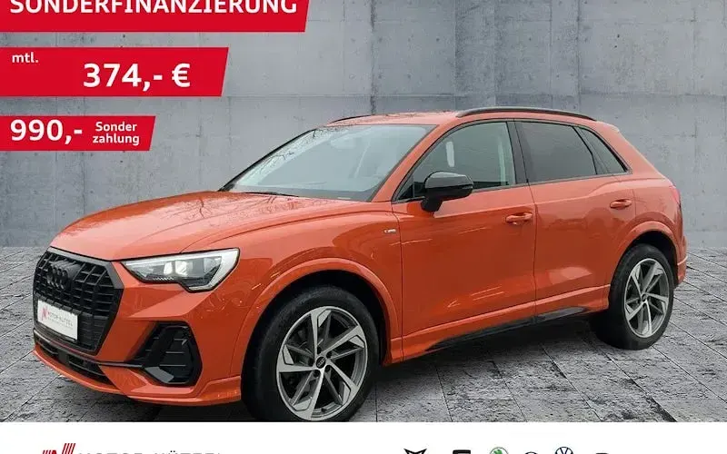 Gebraucht Audi Q3 S-Line 150 PS (110 kW) 2023 Pulsorange SUV