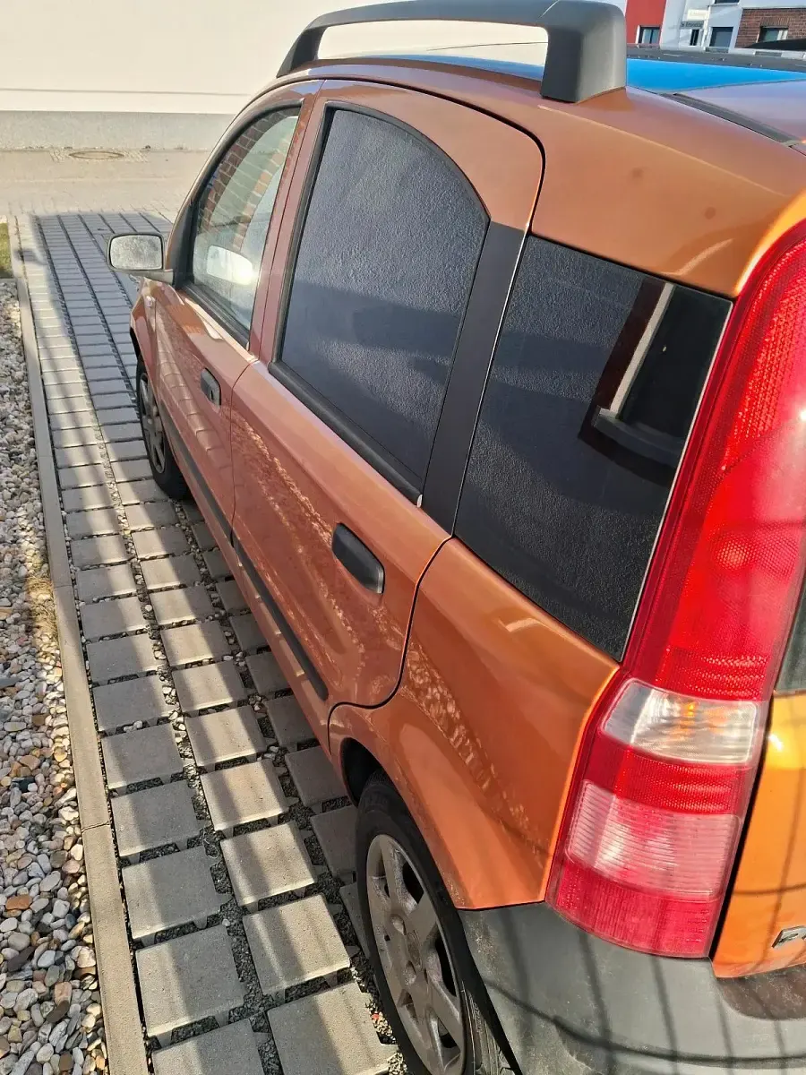 Gebraucht Fiat Panda 60 PS (44 kW) 2009 Orange Kleinwagen